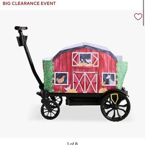 Pottery Barn Kids Red Barn Wagon Costume